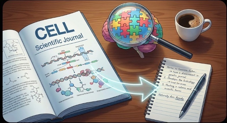 Ciência Pesada: O que um novo estudo da revista CELL revela sobre a genética do TDAH (e por que isso valida o que sentimos)